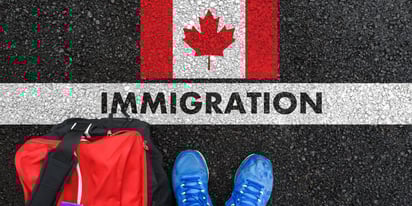 Crossing the finish line for Immigration into Canada