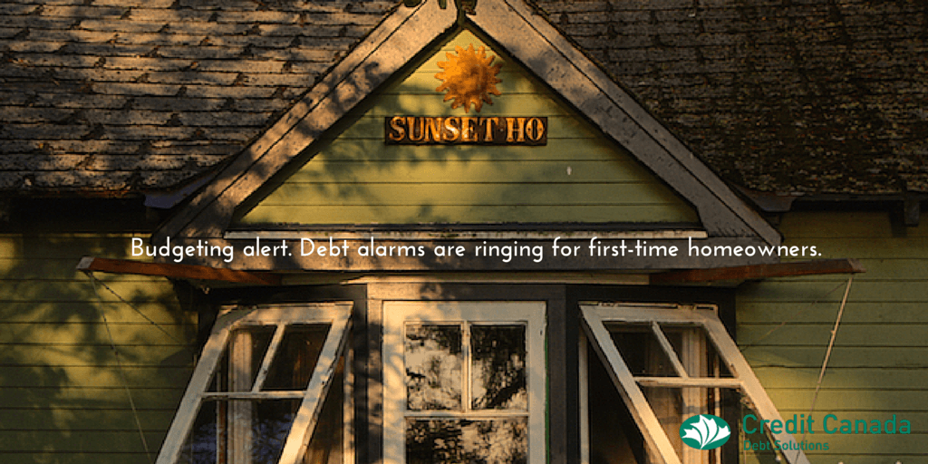first time home owners debt problems