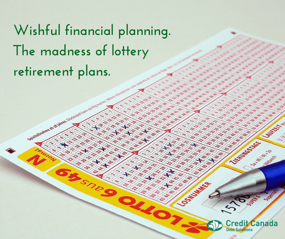 lottery winning funding retirement canadians