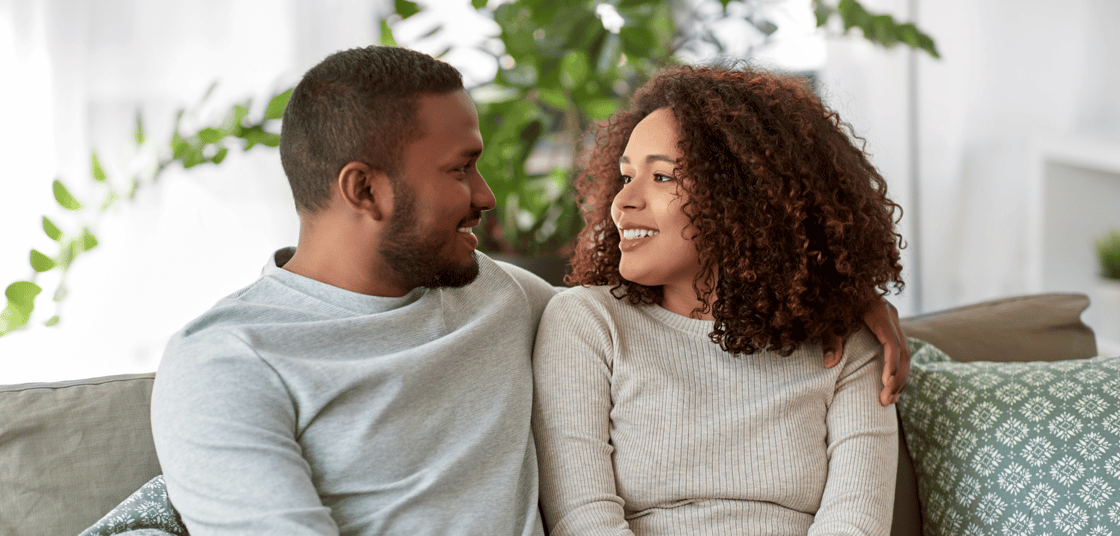 couple talking to each other