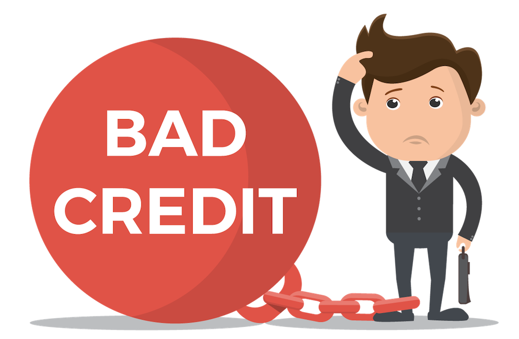 Business-man-and-BAD-Credit